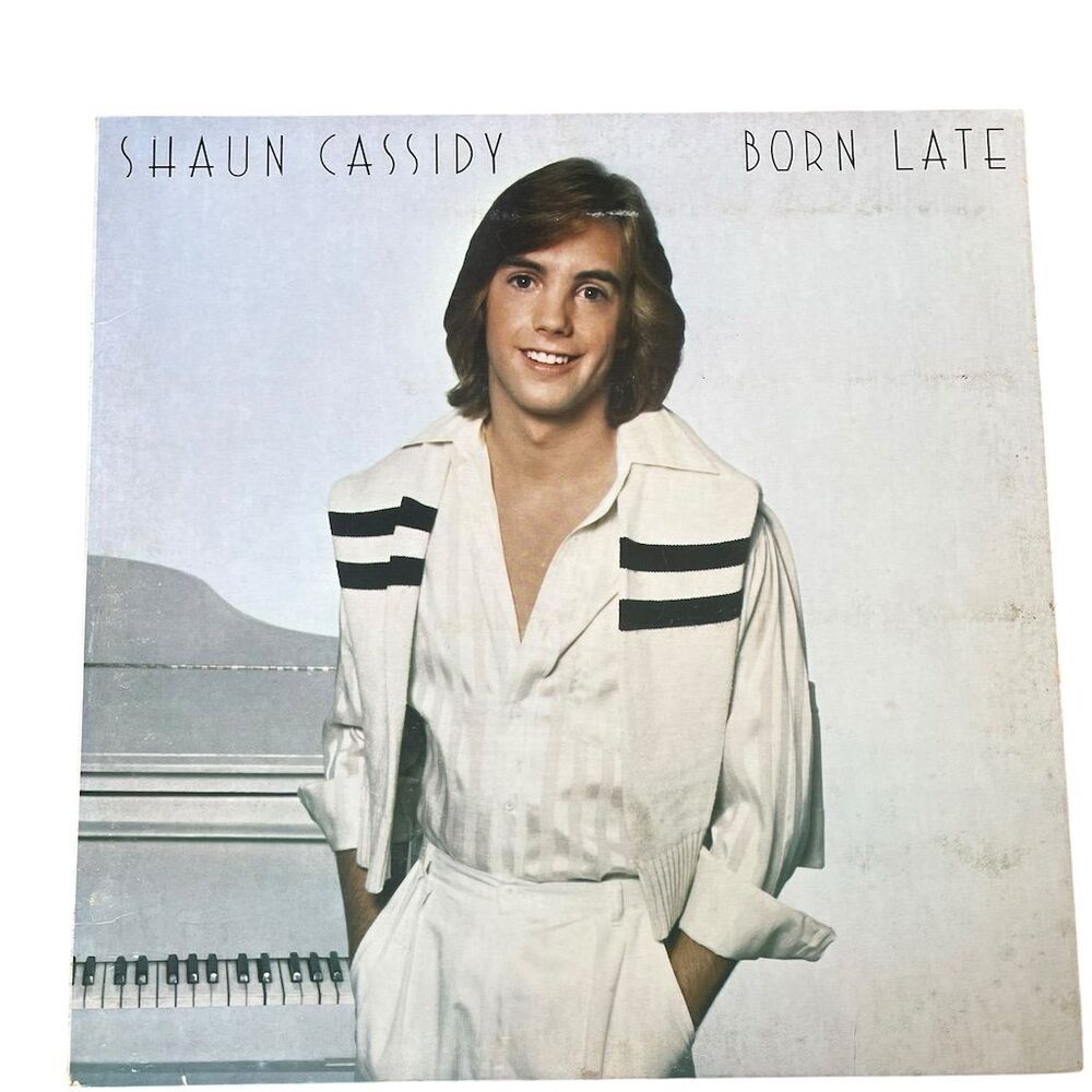 Shaun Cassidy Born Late LP 1977 Pop Rock Warner Bros Gatefold VG+